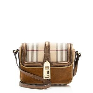 Burberry Haymarket Check Berkeley Mini Crossbody